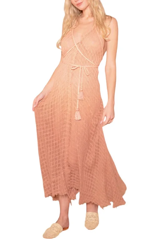 Save Like Never Before!Del Sol Maxi Dress In Orange