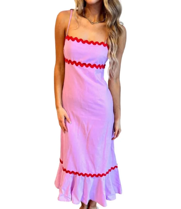 Limited Edition, Limited Price!Fallon Maxi Dress In Pink