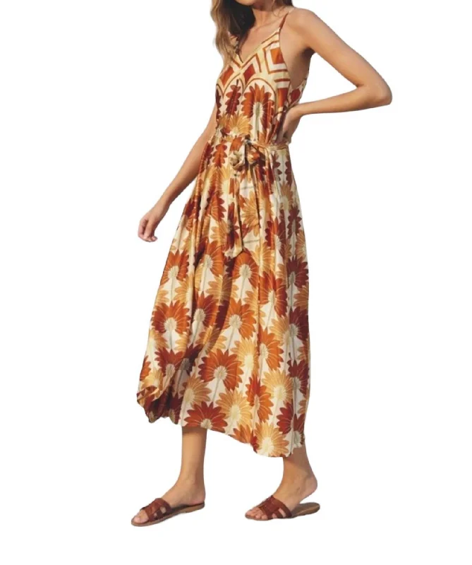 Act Fast – Limited Time Savings!Act Fast – Limited Time Savings!Golden Age Maxi Dress In Hawaiian Sunset