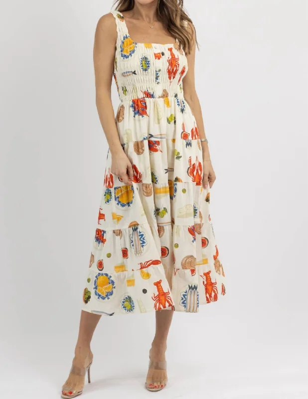 Act Fast – Limited Time Savings!Keslie Maxi Dress In Cream