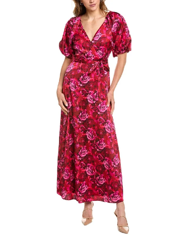 Seasonal Sale – Shop Now!Maison Tara Pebble Satin Maxi Dress