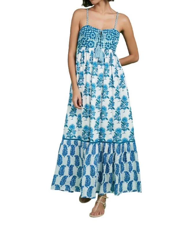 Score Big Savings Today!New Guinea Maxi Dress In Turqbally