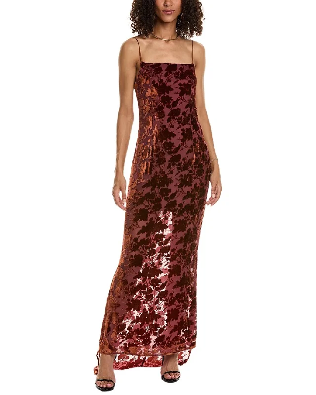 Shop Today, Save Tomorrow!o.p.t Velvet Burnout Maxi Dress