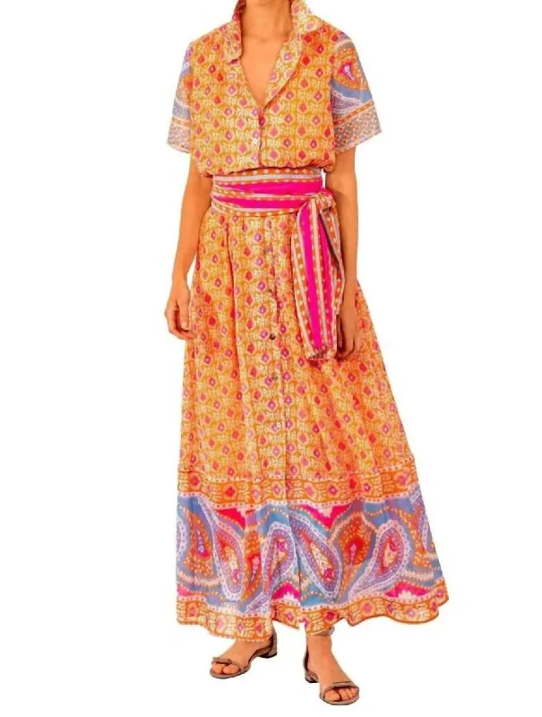 Save Up to 50% Off!Panache Maxi Dress In Paisley Park