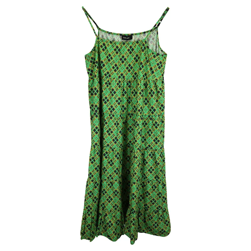 Save Like Never Before!Rachel Comey Mowin Printed Maxi Dress in Green Cotton
