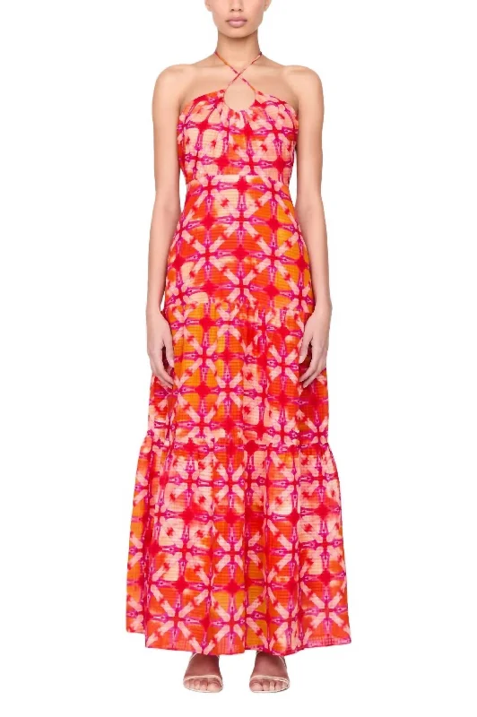 Save More with Every Purchase!Save More with Every Purchase!Zenna Maxi Dress In Guava