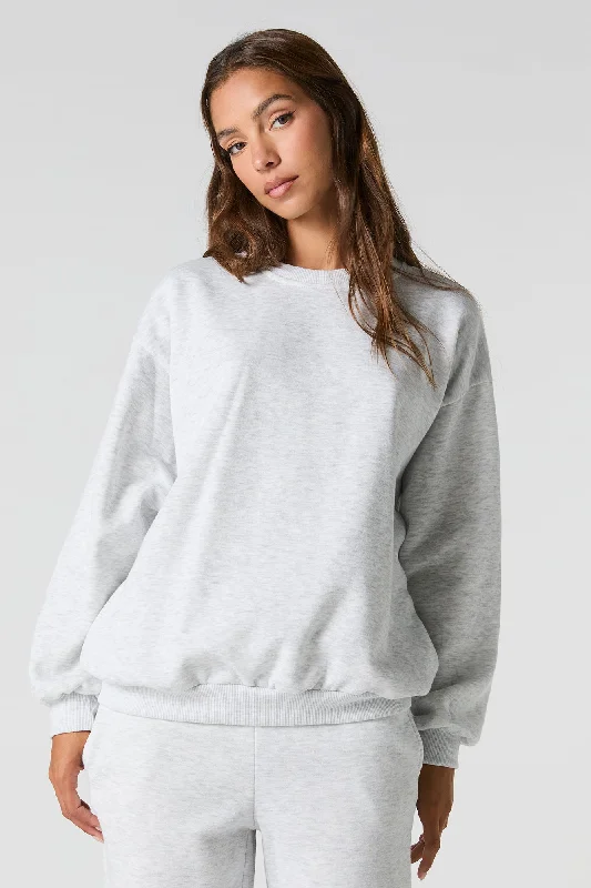 Mega Sale Happening Now!Oversized Fleece Sweatshirt