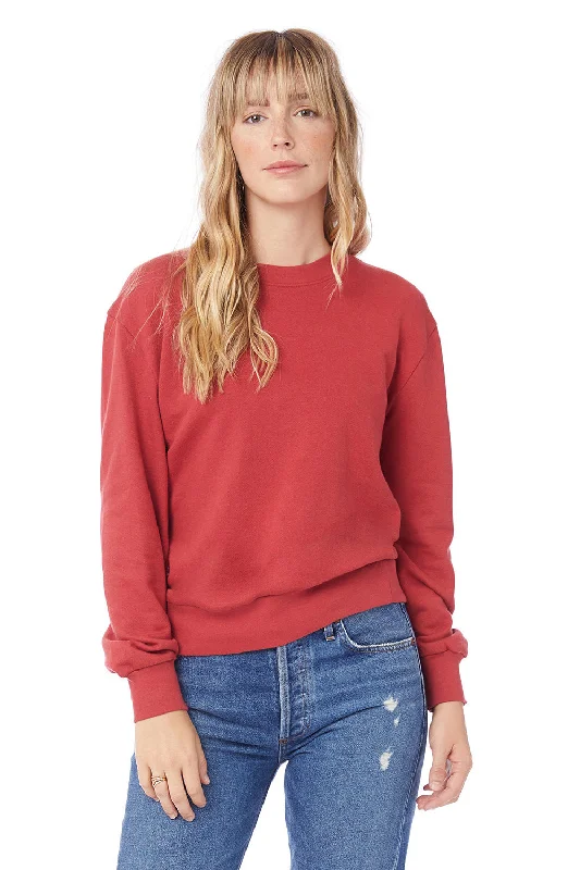 The Best Deals Won’t Wait!Alternative Womens Eco Washed Throwback Crewneck Sweatshirt - Faded Red The Best Deals Won’t Wait!Alternative Womens Eco Washed Throwback Crewneck Sweatshirt - Faded Red
