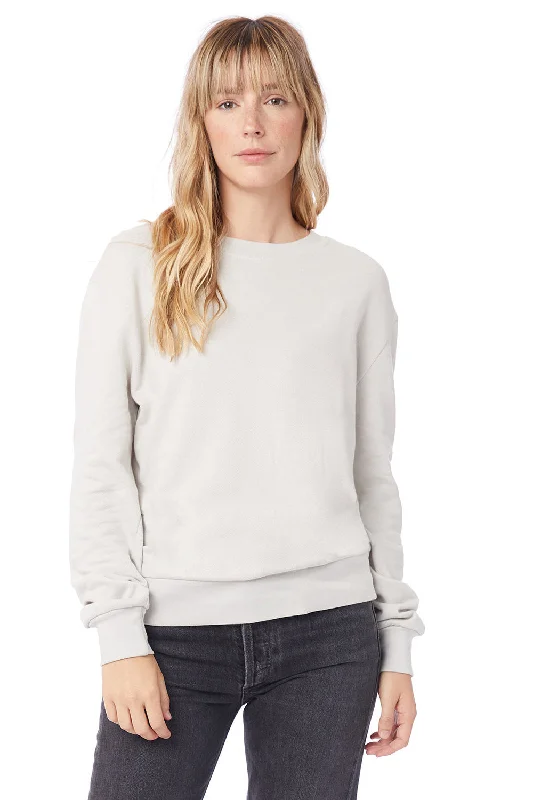 Price Drops You’ll Love!Alternative Womens Eco Washed Throwback Crewneck Sweatshirt - Light Grey Price Drops You’ll Love!Alternative Womens Eco Washed Throwback Crewneck Sweatshirt - Light Grey