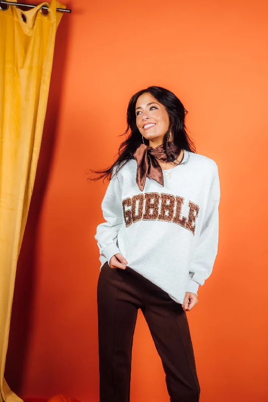 Get More, Spend Less – Shop Now!Grey Gobble Sweatshirt