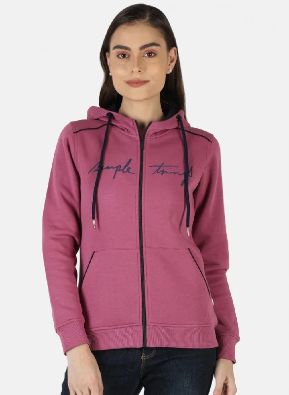 Price Drops You’ll Love!Women Pink Printed Sweatshirt