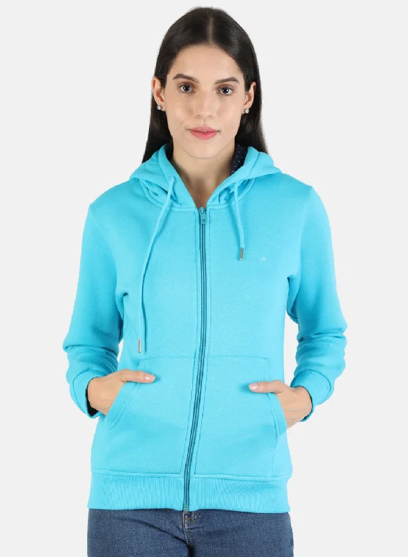 Snag the Best Prices Now!Women Blue Solid Sweatshirt