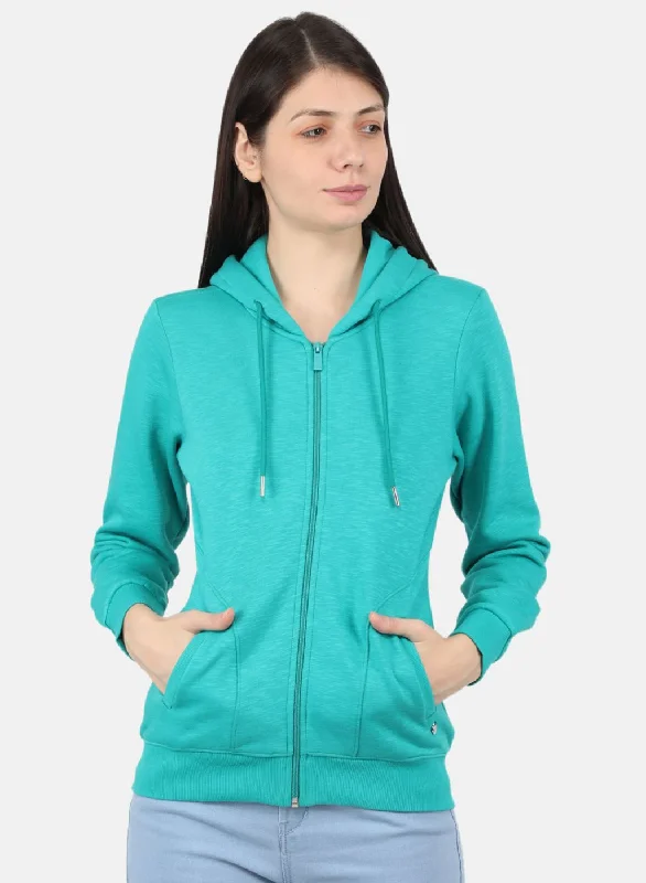 Shop Smart, Save Big!Women Green Solid Sweatshirt