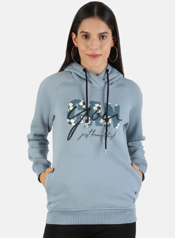 Score Big Savings Today!Women Grey Printed Sweatshirt
