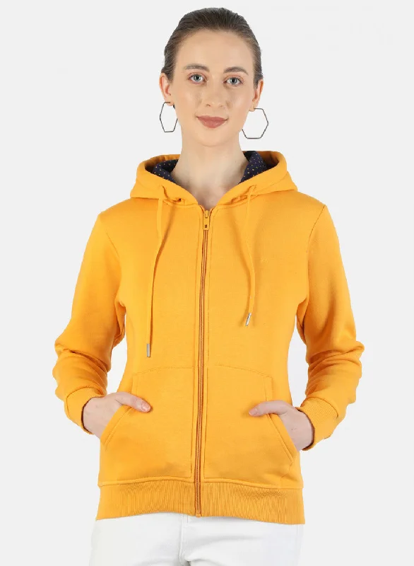 Shop Smart, Save Big!Women Mustard Plain Sweatshirt