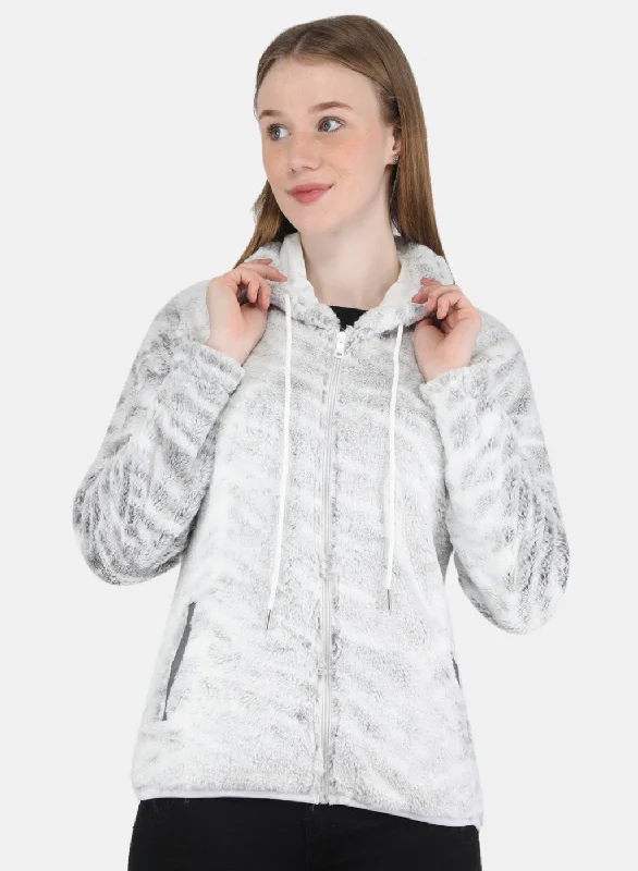 Best Deals Just for You!Women Off White Solid Sweatshirt