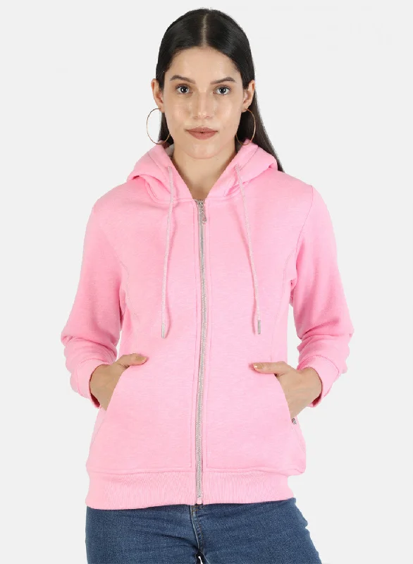 Find the Best Deals Here!Women Pink Solid Sweatshirt