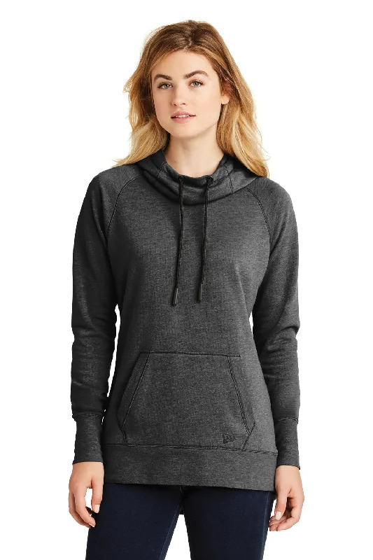 Get Ready to Save!New Era Womens Fleece Hooded Sweatshirt Hoodie - Heather Black