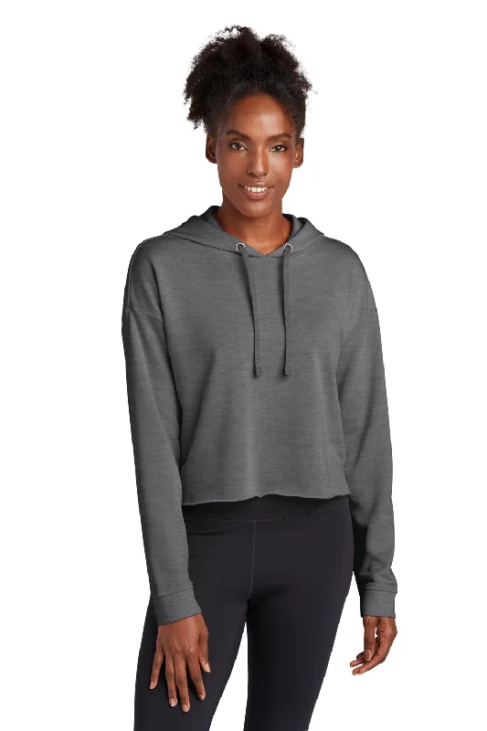 Your Shopping Spree Starts Here!Sport-Tek Womens Moisture Wicking Fleece Crop Hooded Sweatshirt Hoodie - Heather Dark Grey Your Shopping Spree Starts Here!Sport-Tek Womens Moisture Wicking Fleece Crop Hooded Sweatshirt Hoodie - Heather Dark Grey