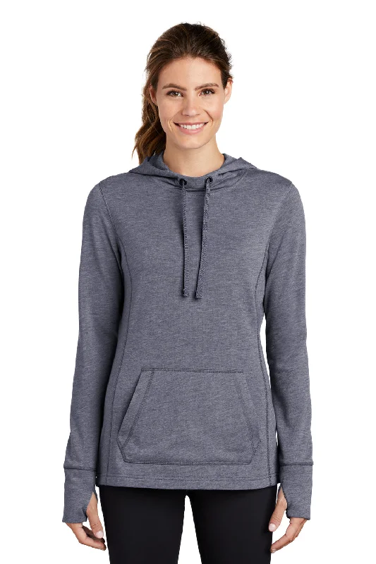Mega Sale Happening Now!Sport-Tek Womens Moisture Wicking Fleece Hooded Sweatshirt Hoodie - Heather True Navy Blue Mega Sale Happening Now!Sport-Tek Womens Moisture Wicking Fleece Hooded Sweatshirt Hoodie - Heather True Navy Blue