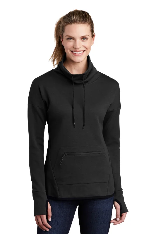 Price Drops You’ll Love!Sport-Tek Womens Triumph Fleece Cowl Neck Sweatshirt - Black Price Drops You’ll Love!Sport-Tek Womens Triumph Fleece Cowl Neck Sweatshirt - Black