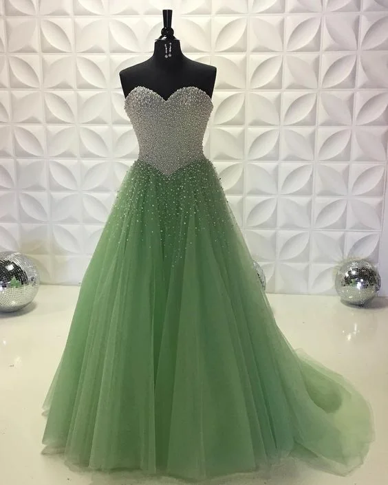 Get It Before It’s Gone!A-line Sweetheart Beading Long Prom Dresses Modest Evening Dress cg22055 Get It Before It’s Gone!A-line Sweetheart Beading Long Prom Dresses Modest Evening Dress cg22055