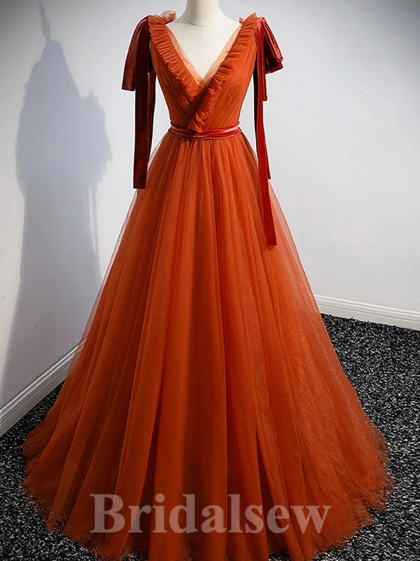 Score Big Savings Today!Score Big Savings Today!Affordable A-line Best Tulle Modest Princess Long Women Evening Prom Dresses PD735