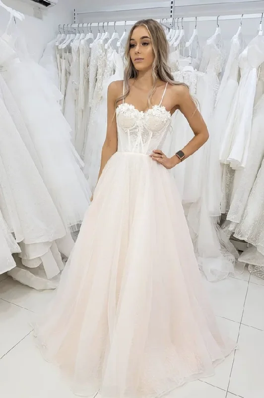 Save Up to 50% Off!Champagne tulle lace long A line prom dress evening dress cg22023 Save Up to 50% Off!Champagne tulle lace long A line prom dress evening dress cg22023