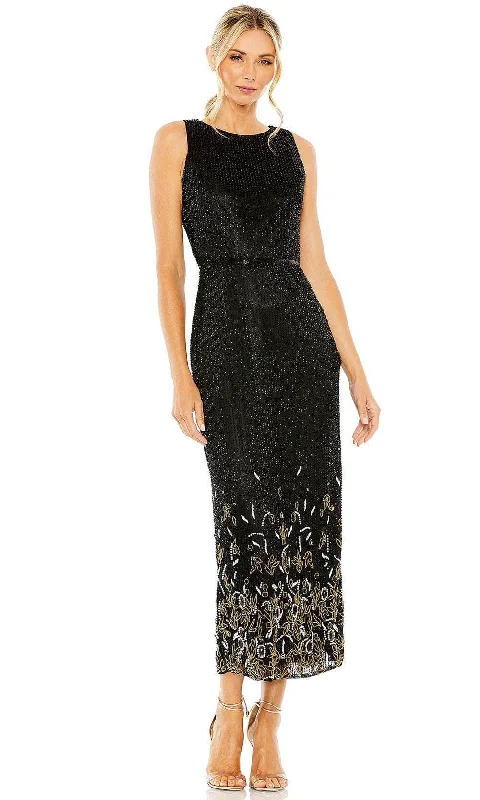 Hurry! While Supplies Last!Mac Duggal 5796 - Sleeveless Column Prom Dress