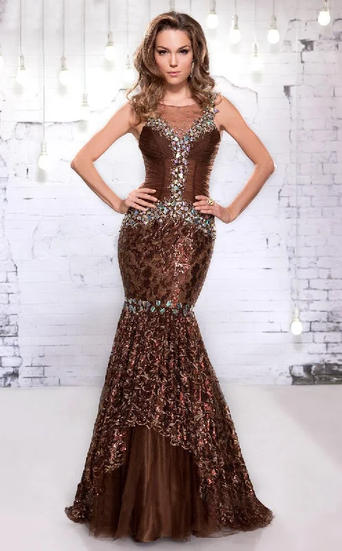 Get the Best for Less!MNM COUTURE 9116 Shimmering Mermaid Evening Dress - 1 pc Brown in Size 4 Available Get the Best for Less!MNM COUTURE 9116 Shimmering Mermaid Evening Dress - 1 pc Brown in Size 4 Available