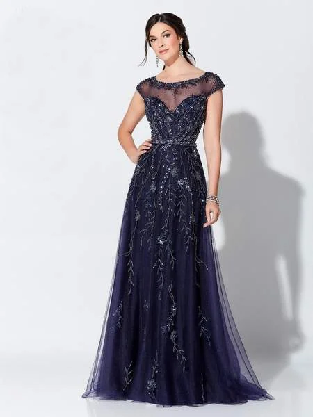 Best Offers of the Month!Mon Cheri - Stunning Beaded Tulle A-line Gown 119D48