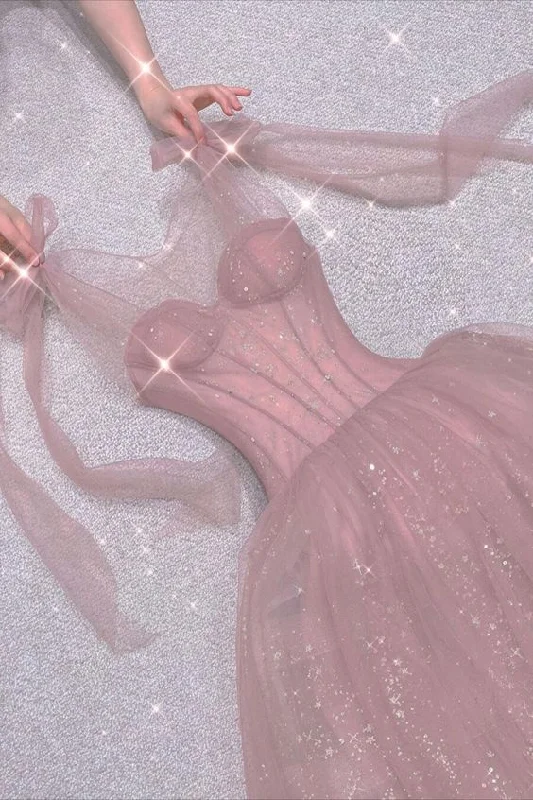 Limited Deals, Unlimited Savings!Princess pink long prom dress    cg22076