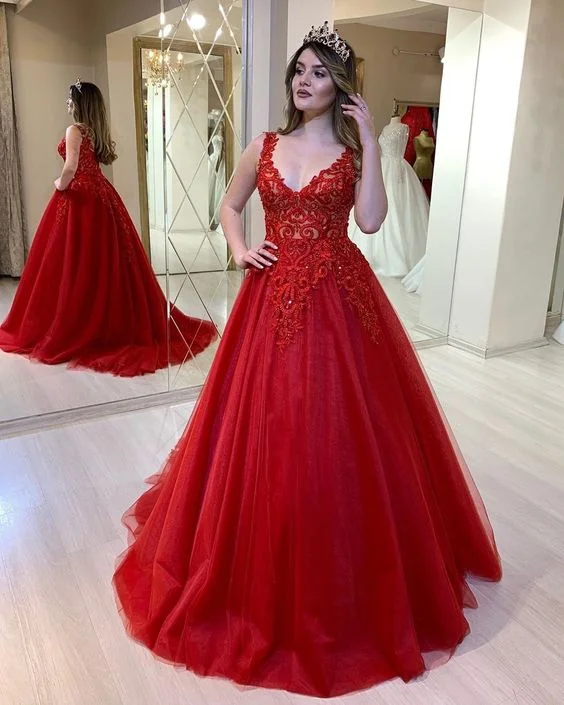 Act Fast – Limited Time Savings!Red Long Prom Dresses Appliques Evening Dresses cg22041 Act Fast – Limited Time Savings!Red Long Prom Dresses Appliques Evening Dresses cg22041