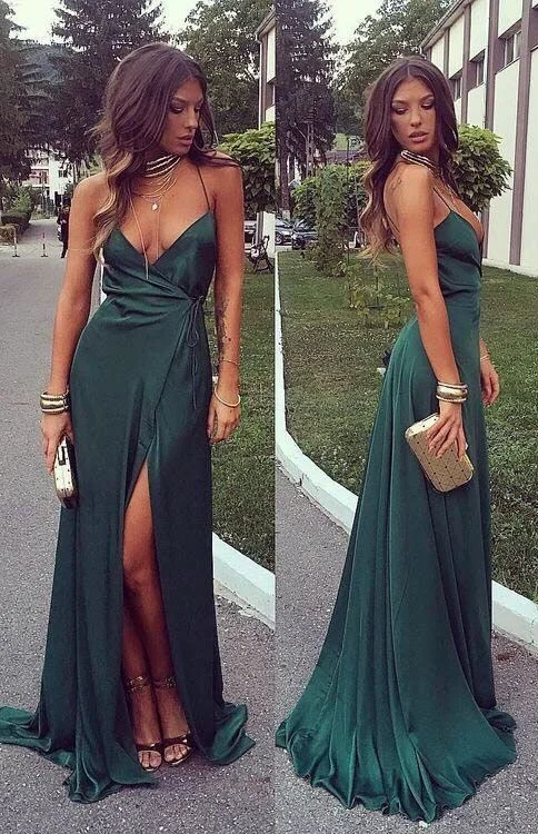 Massive Price Cuts!Sexy Spaghetti Straps Prom Dresses    cg22145