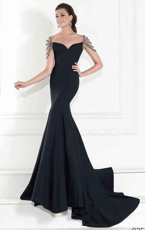 Bigger Savings, Better Shopping!Tarik Ediz 92593 Sweetheart Neck Beaded Illusion Evening Gown