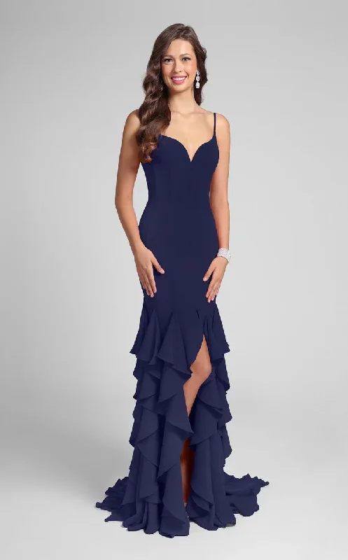 Price Drops You’ll Love!Terani Couture 1712P2445 Classy Sleeveless Sweetheart Fit and Flare Ruffled Dress Price Drops You’ll Love!Terani Couture 1712P2445 Classy Sleeveless Sweetheart Fit and Flare Ruffled Dress