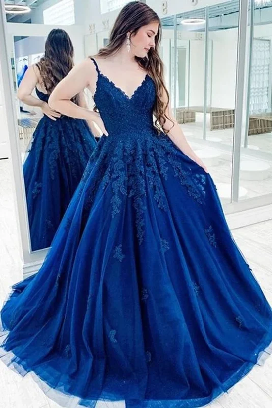The Sale You’ve Been Waiting For!V-neck Long Prom Dresses with Appliques    cg22000