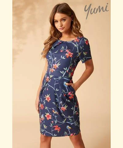 Your Chance to Save is Now!Floral Pocket Detail Dress