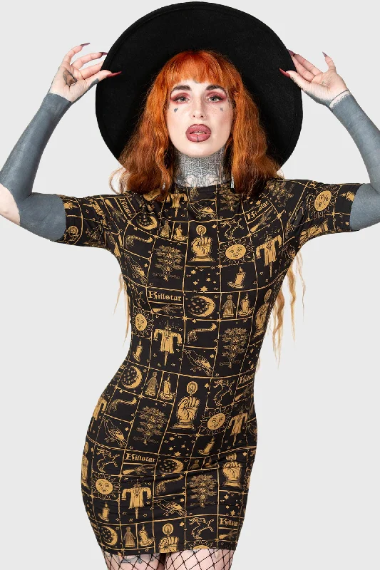 One Click Away from Big Savings!Folk Horror Bodycon