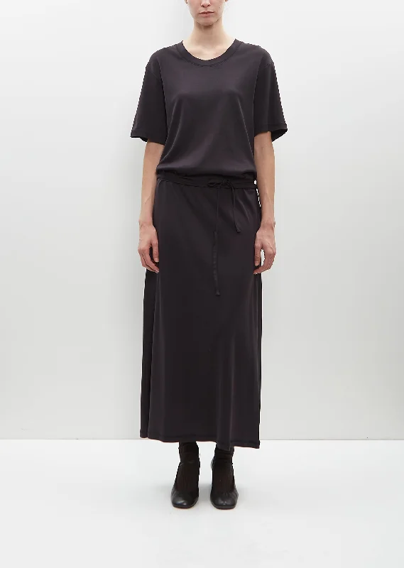 Today Only – Don’t Miss It!Belted Rib T-Shirt Dress