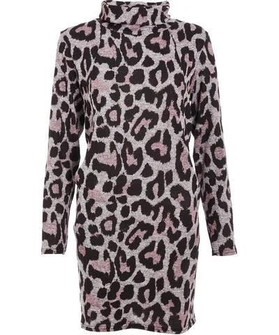 Today’s Deals, Tomorrow’s Regrets!Grey Cowl Neck Shift Dress