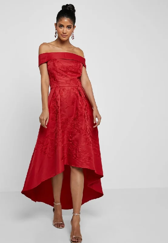 Mega Sale Happening Now!Heloise Red Embroidered Dress