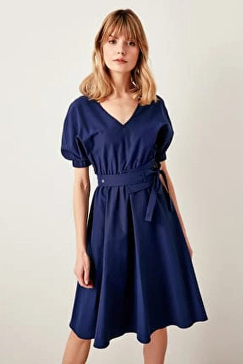 Your Favorite Sale is Back!Indigo Belted Dress