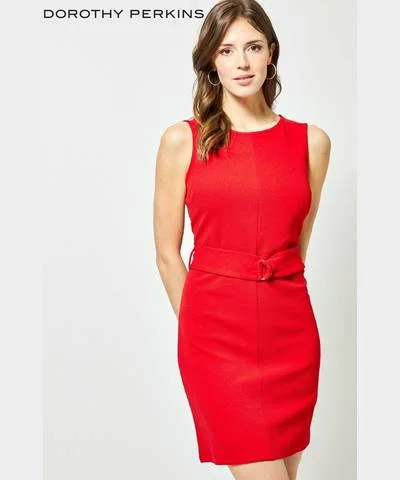 Your Favorite Sale is Back!Sleeveless Belted Shift Dress
