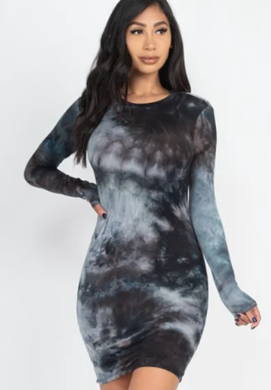 Sale Alert – Get Ready to Shop!Tie-Dye Bodycon Dress