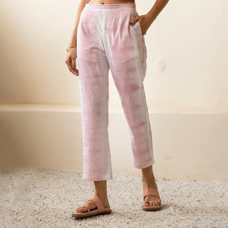 Find Your Perfect Deal Today!Cotton Pants for Women | Ankle length | Tie-Dye | Blush Pink Find Your Perfect Deal Today!Cotton Pants for Women | Ankle length | Tie-Dye | Blush Pink