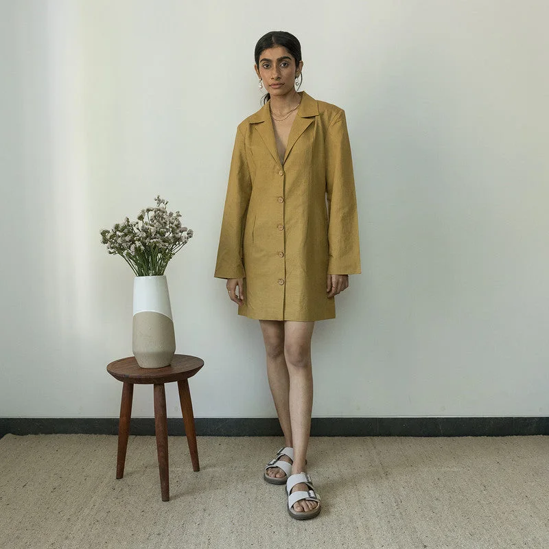 Shop Smart, Save Big!Blazer for Women | Hemp Cotton Blazer Dress | Slim Fit | Almond Shop Smart, Save Big!Blazer for Women | Hemp Cotton Blazer Dress | Slim Fit | Almond