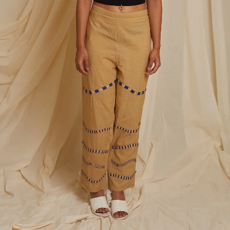 Shop Early, Save Big!Black Pants for Women | Woven Cotton | Hand block Printed Lines Shop Early, Save Big!Black Pants for Women | Woven Cotton | Hand block Printed Lines