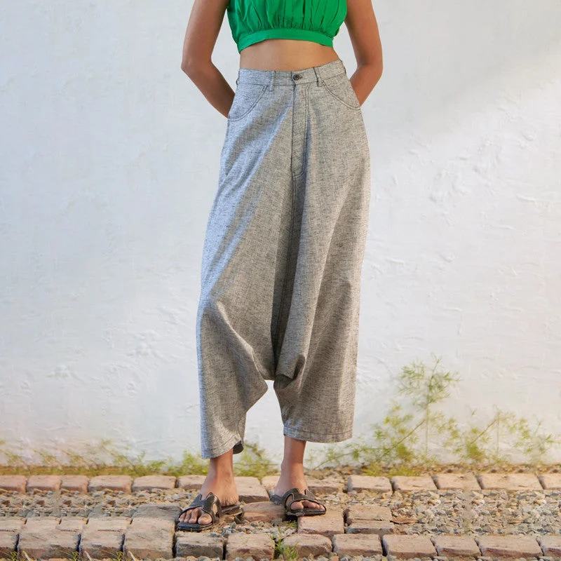 The Sale You’ve Been Waiting For!Cotton Harem Pants for Women | Grey
