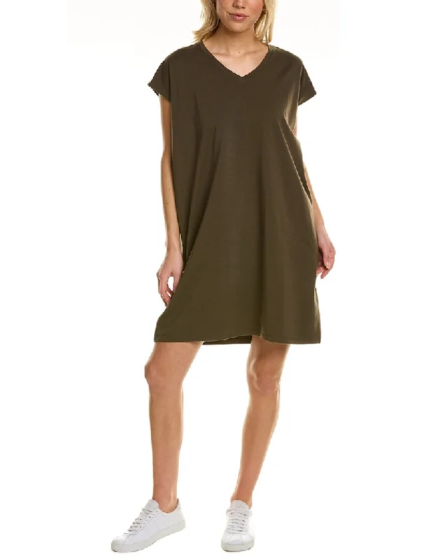 Biggest Sale of the Season!EILEEN FISHER V-Neck T-Shirt Dress
